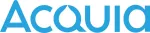 Acquia in teal-blue text